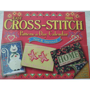 Cross-stitch Pattern A Day Calendar - 2009 - Lots of Patterns for Stitching